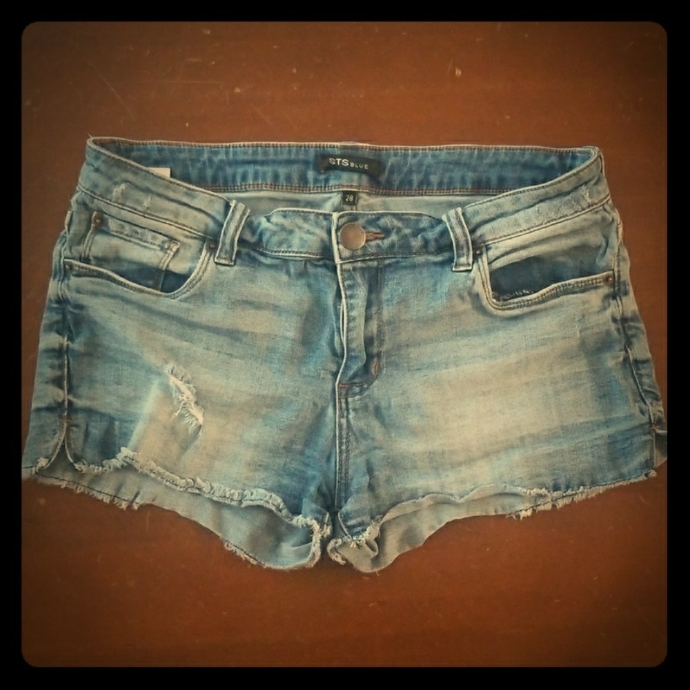 Denim shorts size 28